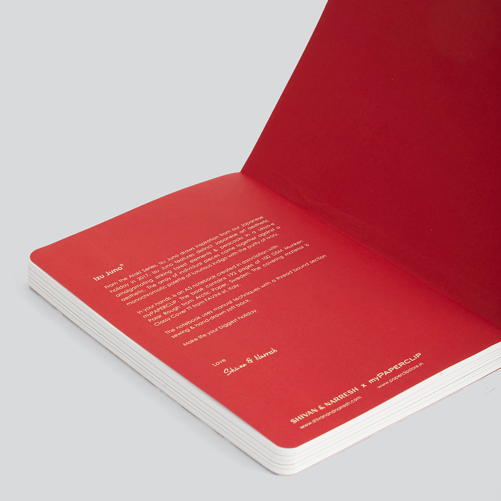 Shivan & Narresh x myPAPERCLIP - Izu Juno NoteBook