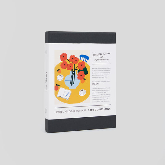 Collector's Edition Notebook by Karl-Joel Larsson - Title: STILL LIFE