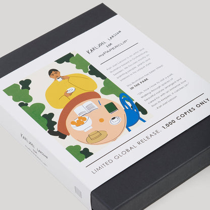 Collector's Edition Notebook by Karl-Joel Larsson - Title: IN THE PARK