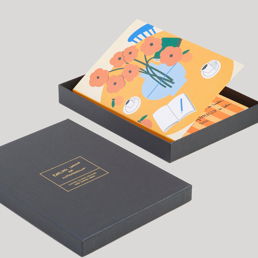 Collector's Edition Notebook by Karl-Joel Larsson - Title: STILL LIFE